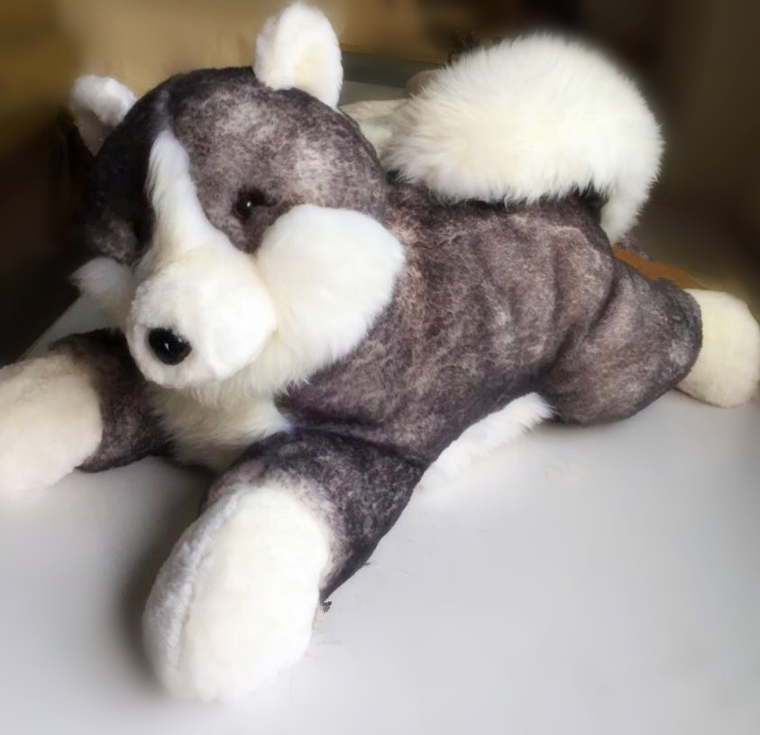 Realistic Sheepskin Animal Toys 