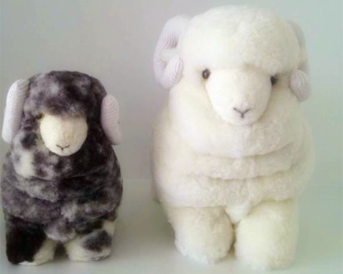 Realistic Sheepskin Animal Toys 